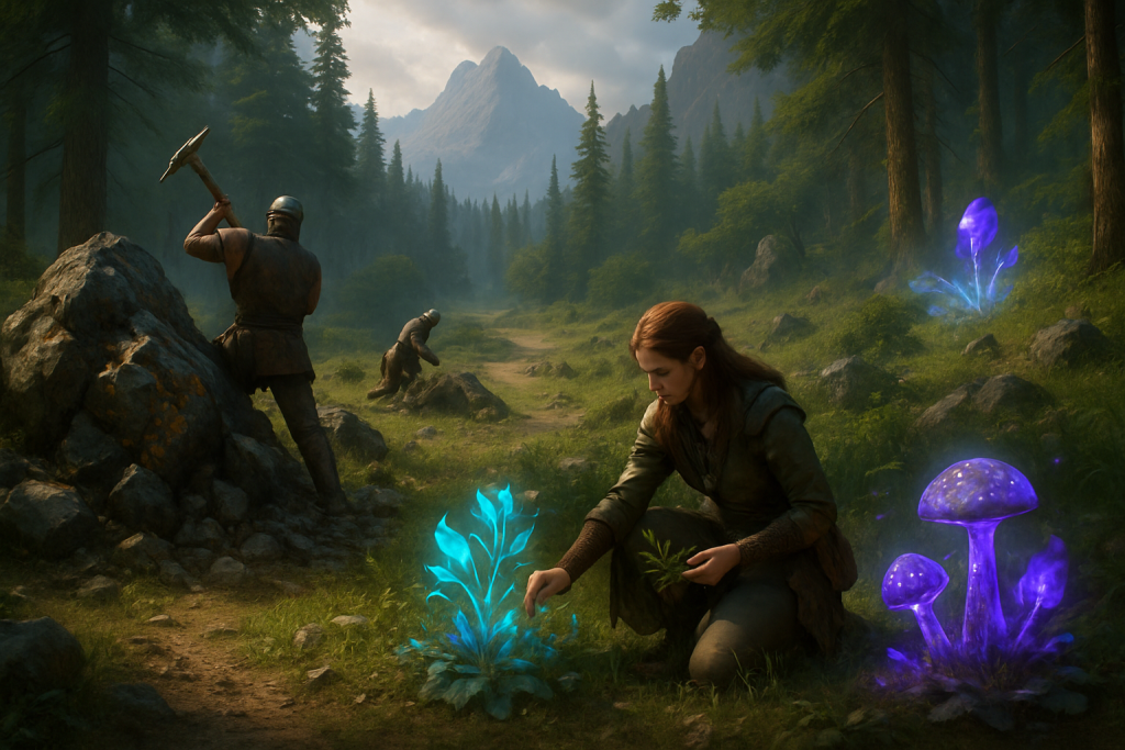 ESO crafting malzemeleri farming